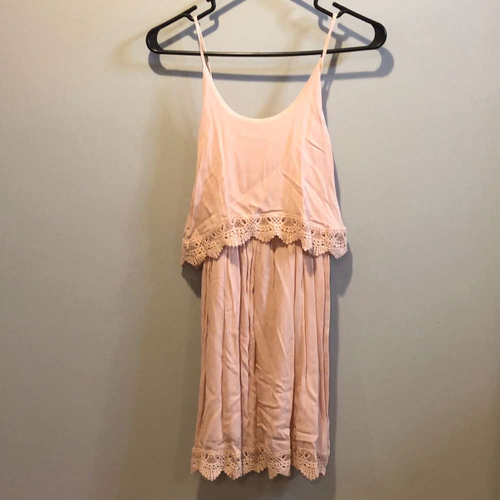 Light pink summer dress